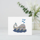 Streifenwal-Postkarte Postkarte (Stehend Vorderseite)