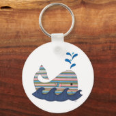 Streifenwal-Schlüsselanhänger Schlüsselanhänger (Vorderseite)