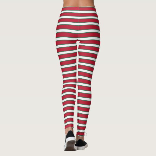Streifenweihelf Leggings (Rückseite)