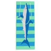 Streifenweinbeutel Geschenktüte Für Weinflaschen (Rückseite)