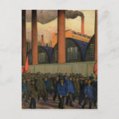 Streik Postkarte (Vorderseite)