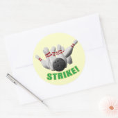 Streik Runder Aufkleber (Umschlag)