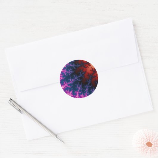 Streik Runder Aufkleber (Umschlag)