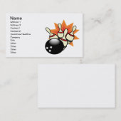 Streik Visitenkarte (Vorne/Hinten)