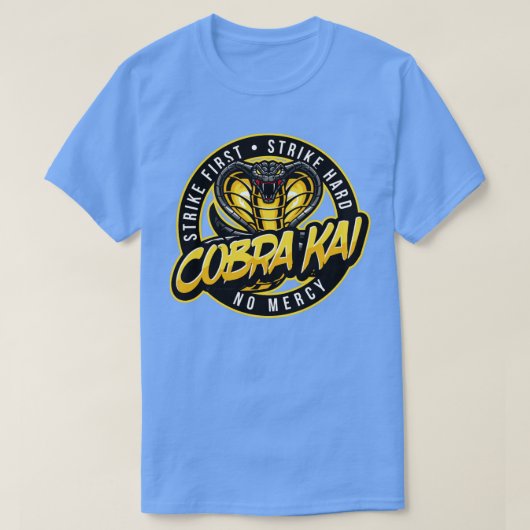 Streik zuerst hart ohne Gnade T-Shirt (Design vorne)