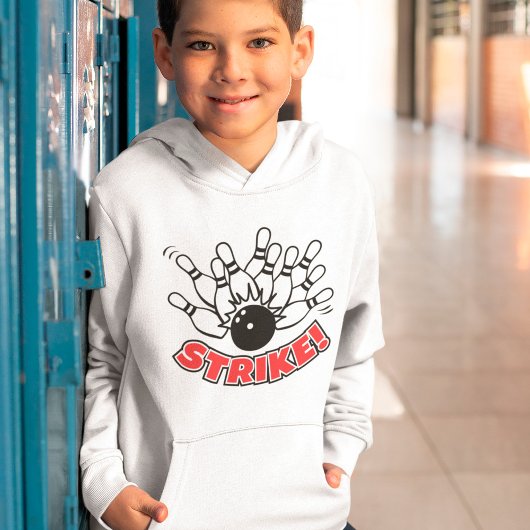 Streike - 10-Button-Bowling Hoodie