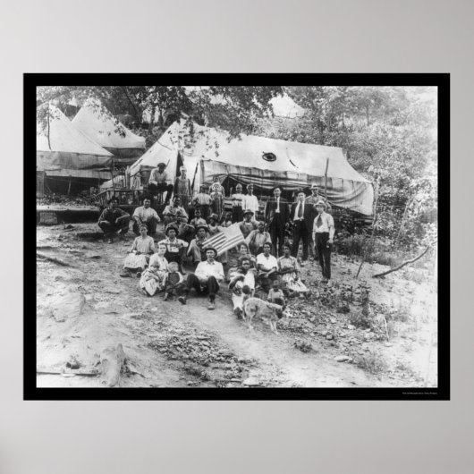 Streiking West Virginia Miners 1922 Poster (Vorne)