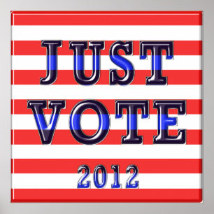 Streiks nur Abstimmung 2012 Poster