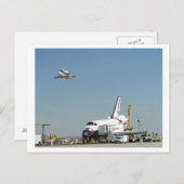 Streit auf der Piste mit Kolumbien auf SCA Overhee Postkarte (Vorne/Hinten)