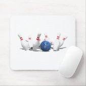 Streit! Bowling Ball & Buttone: Mousepad (Mit Mouse)