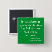 Streit-D Scrooge Sammlung Button (Vorne & Hinten)