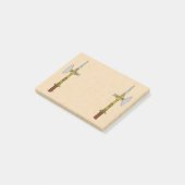 Streitaxt von Eduard IV. Post-it Klebezettel (angewinkelt)