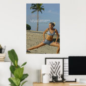 Streite dich poster (Heimbüro)