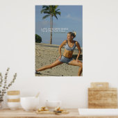 Streite dich poster (Küche)