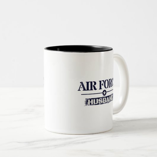 Streitkräfte der Luftwaffe Zweifarbige Tasse (VorderseiteRechts)