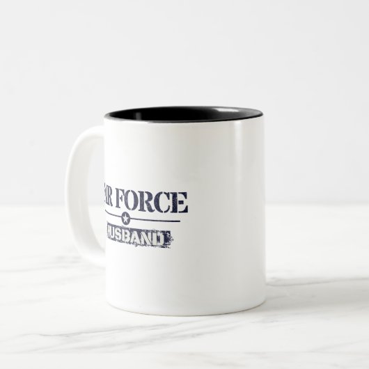 Streitkräfte der Luftwaffe Zweifarbige Tasse (Vorderseite Links)