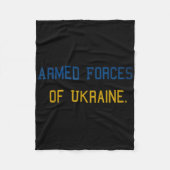 Streitkräfte der Ukraine. Fleecedecke (Vorderseite)