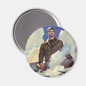 Streitkräfte Magnet (Vorderseite/Rückseite)