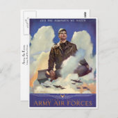 Streitkräfte Postkarte (Vorne/Hinten)