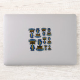 Streitkräfte SFGA Grüne Berets - Kontakt Aufkleber