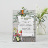 Strelitzia Blume Bachelor Party (Stehend Vorderseite)