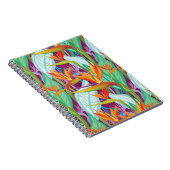 Strelitzia-Muster Notizblock (Rechte Seite)