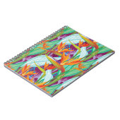 Strelitzia-Muster Notizblock (Linke Seite)