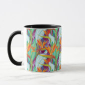Strelitzia-Muster Tasse (Links)