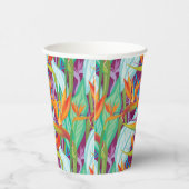 Strelitzia Pattern Pappbecher (Rechts)