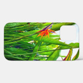 Strelitzia Reginae & Blätter Case-Mate iPhone Hülle (Rückseite (Horizontal))