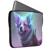 Strelka - sowjetischer Weltraumhund Laptopschutzhülle (Vorne Rechts)