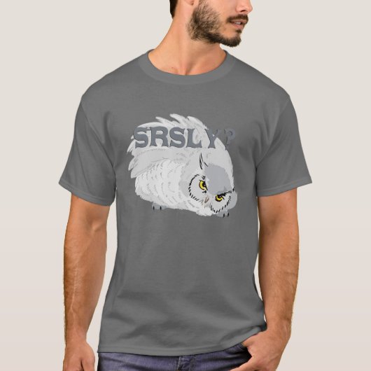Streng? Eule T-Shirt (Vorderseite)