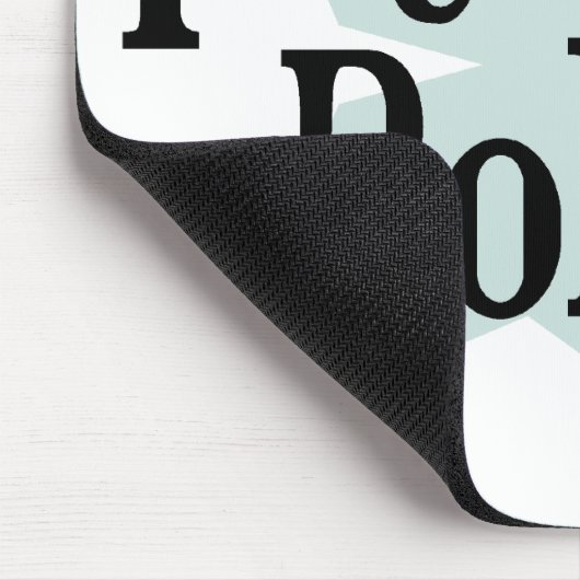 Streng geheim Intenet Polizei Mousepad (Ecke)