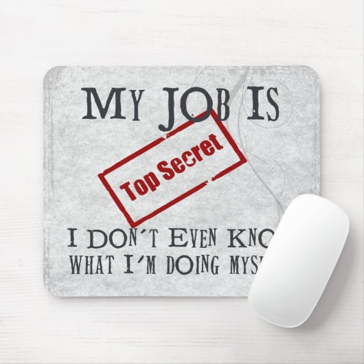 Streng geheim! mousepad (Mit Mouse)