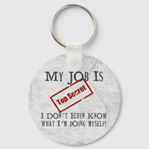 Streng geheim! schlüsselanhänger