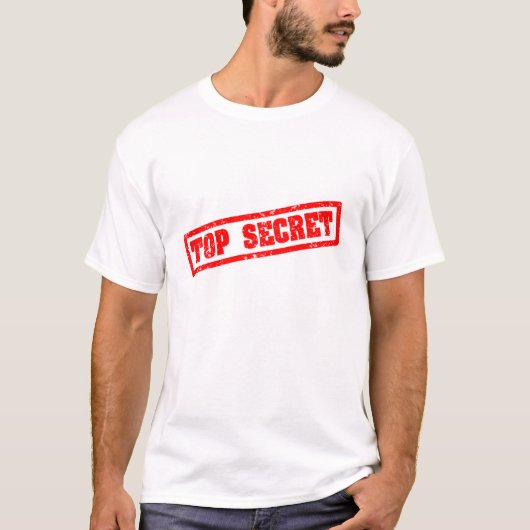 STRENG GEHEIM T-Shirt (Vorderseite)