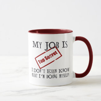 Streng geheim! tasse