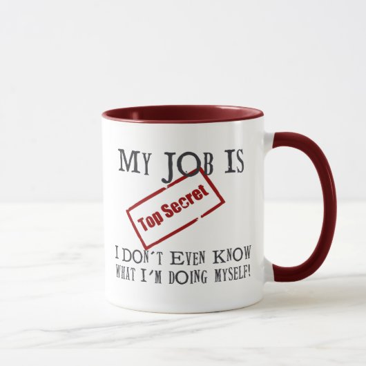 Streng geheim! tasse (Rechts)