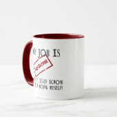 Streng geheim! tasse (Vorderseite Links)