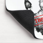 Streng geheime Maus Mousepad (Ecke)