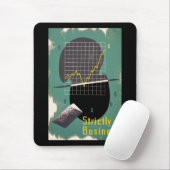 Streng geschäftlich mousepad (Mit Mouse)