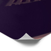 Streng (Hochwertige Printwerbung) Poster (Ecke)