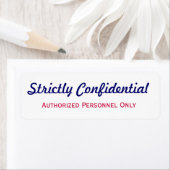 Streng vertrauliche Bezeichnung (Insitu)