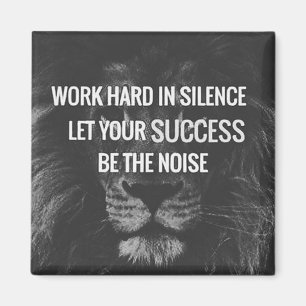 Strenge Arbeit - Motivierend Magnet