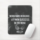 Strenge Arbeit - Motivierend Mousepad (Mit Mouse)