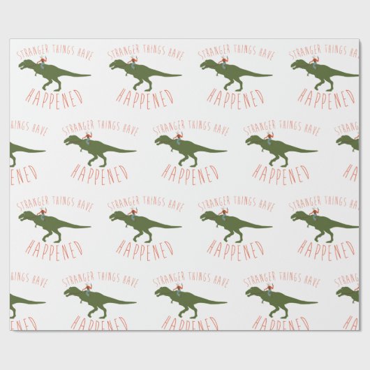 Strenge Dinge Geschenkpapier (Flach)