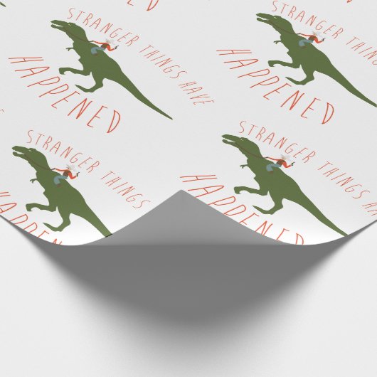 Strenge Dinge Geschenkpapier (Ecke)