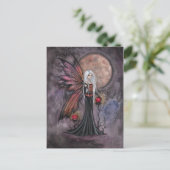 Strenge Fee Fantasy Postkarte (Stehend Vorderseite)