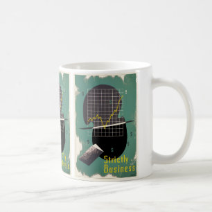 Strenge Geschäfte Kaffeetasse