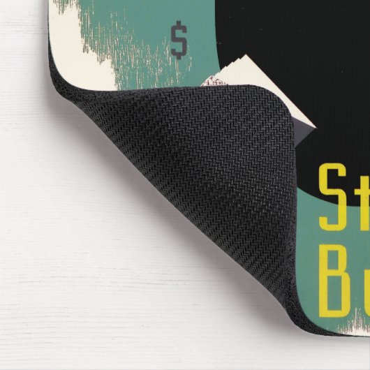Strenge Geschäfte Mousepad (Ecke)